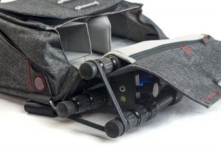 Movie camera bag repairing